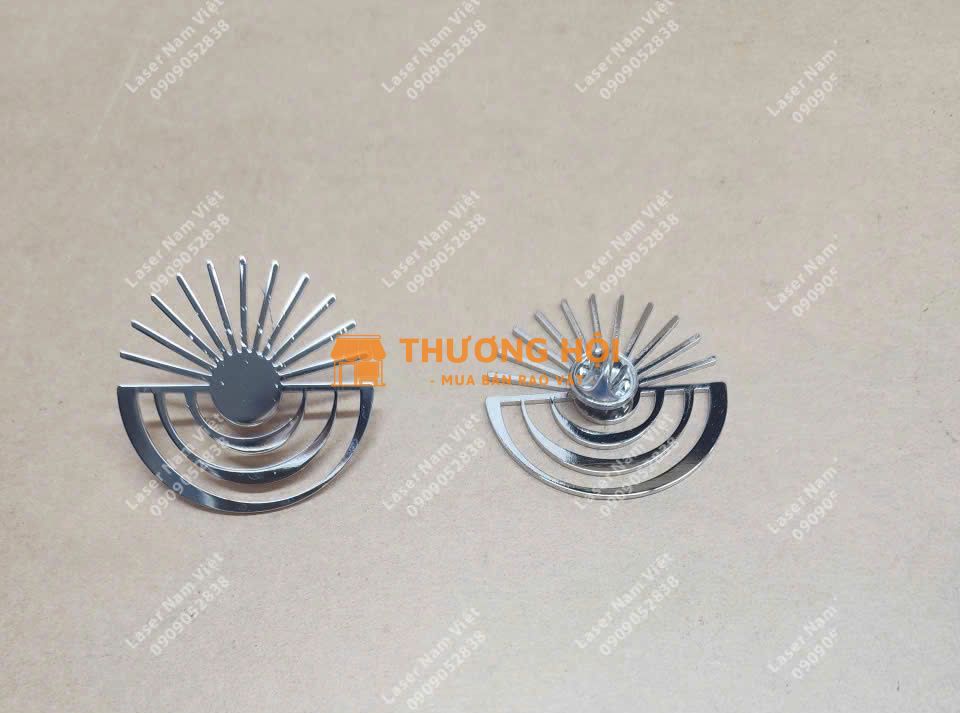XƯỞNG GIA CÔNG SẢN XUẤT HUY HIỆU CÀI ÁO XI BẠC CAO CÂP THEO THIẾT KẾ RIÊNG - LIÊN HỆ 0775 007 909