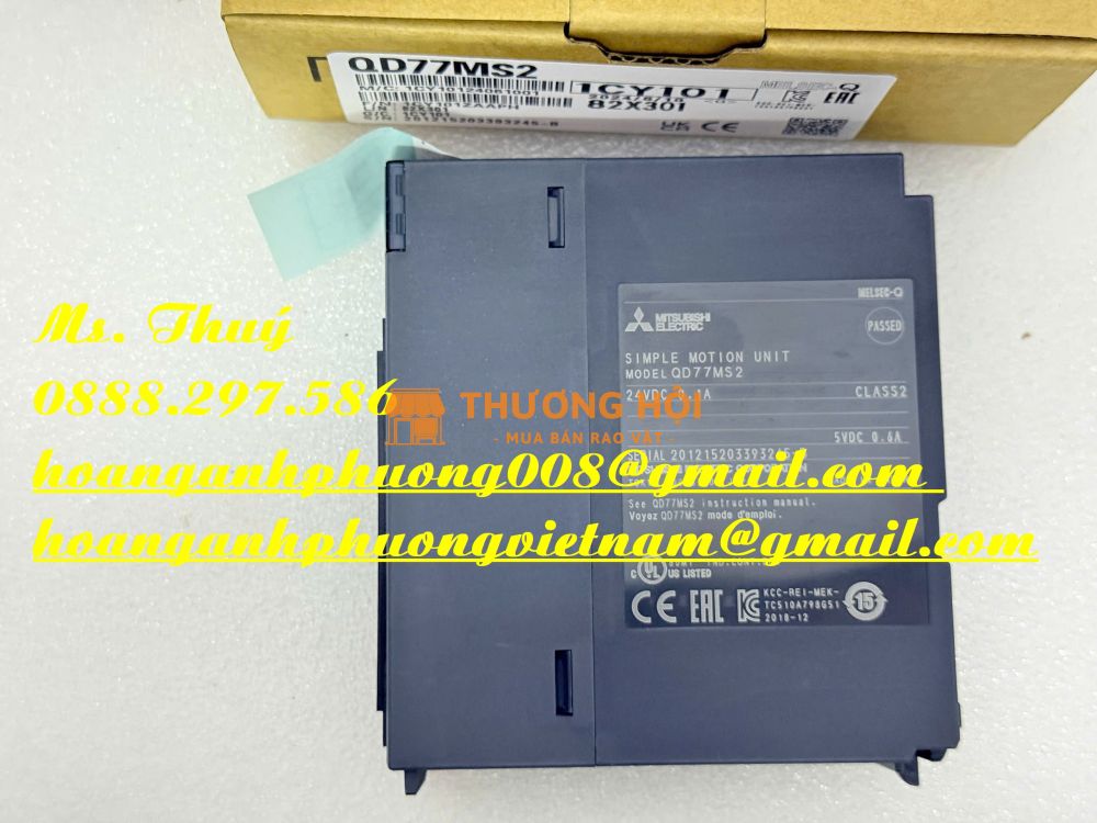 Bình Dương - Nhà phân phối Mô đun Mitsubishi QD77MS2