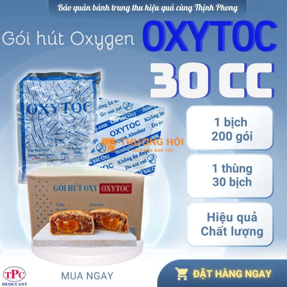 Gói OXYTOC có phải gói chống mốc dành cho bánh trung thu?