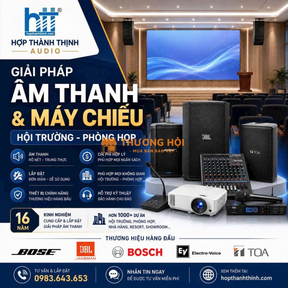 ĐỪNG ĐỂ MỘT BUỔI HỌP QUAN TRỌNG… HỎNG VÌ ÂM THANH & HÌNH ẢNH!