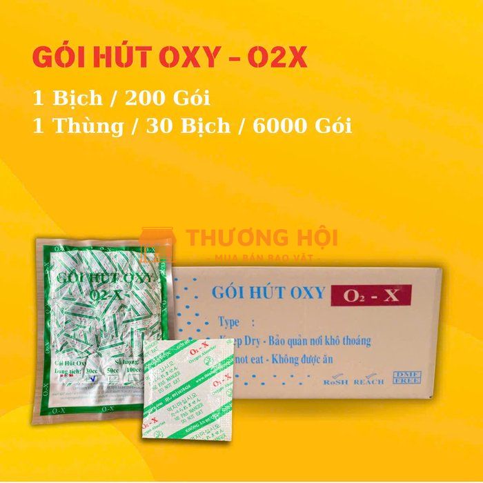 Gói Oxy Chống Mốc Cho Bánh Trung Thu Dành Cho Xưởng Sản Xuất