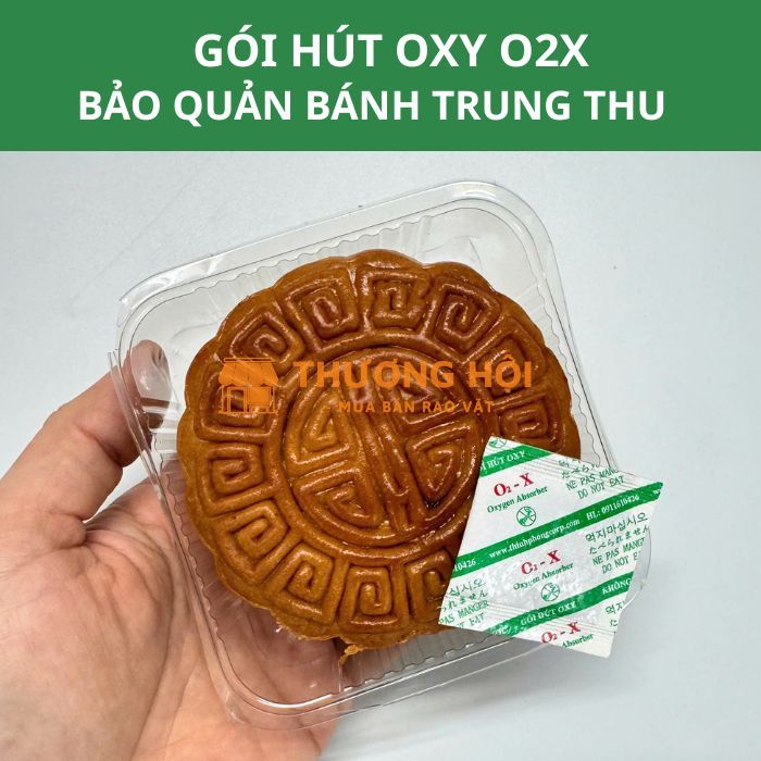 Gói Chống Mốc Bánh Trung Thu Bằng Gói Oxy O2X Chuyên Dụng