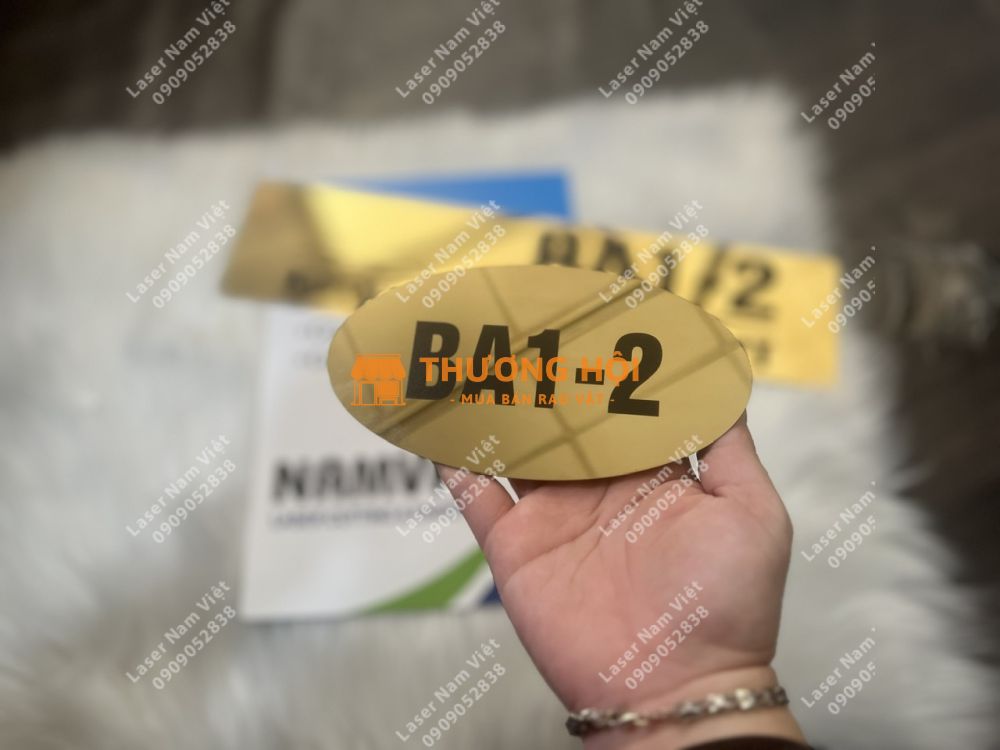 BẢNG INOX CẮT KHẮC LASER - IN UV THEO YÊU CẦU | LIÊN HỆ 0775 007 909