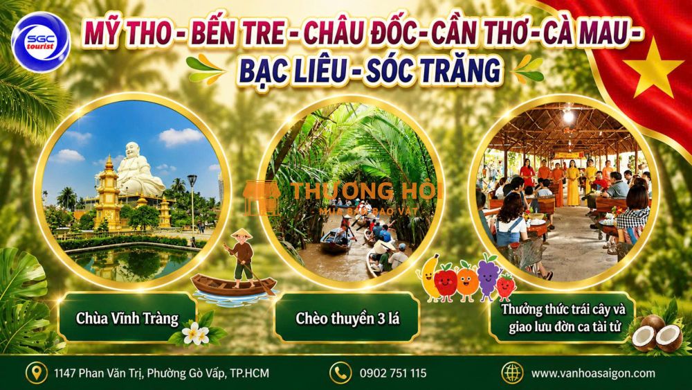 LỄ QUỐC KHÁNH 2/9 – TOUR MIỀN TÂY | 4 NGÀY 3 ĐÊM