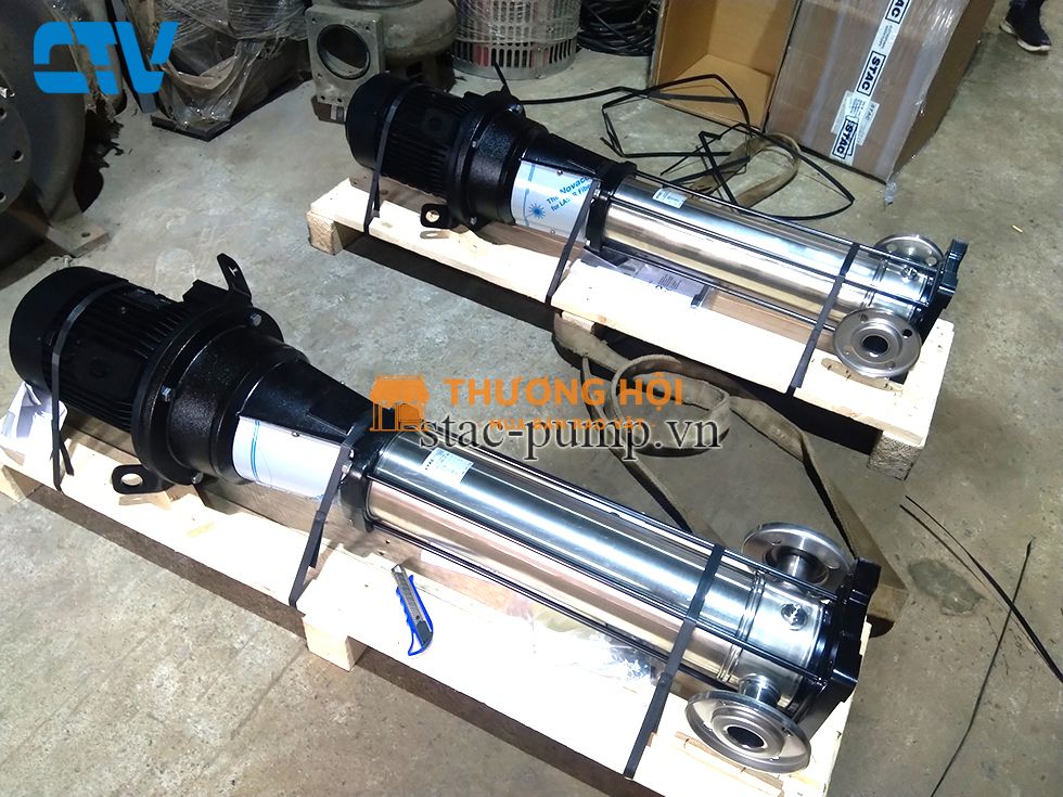 Cung cấp bơm STAC trục đứng cánh inox Italy