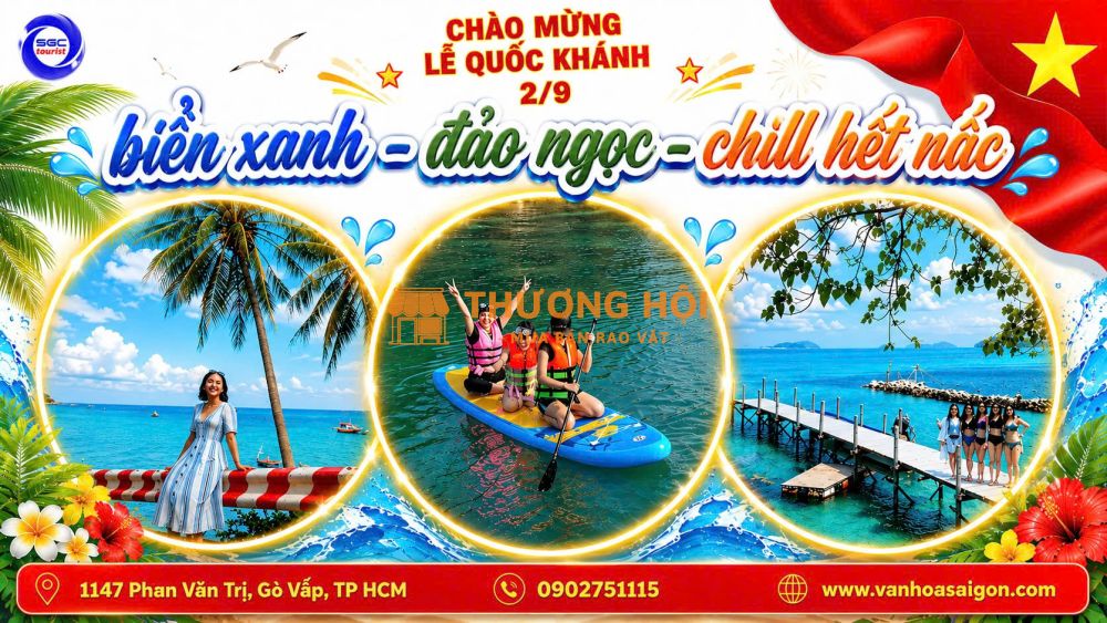 CHẠM SÓNG NAM DU – BIỂN XANH, ĐẢO NGỌC, CHILL HẾT NẤC! 🌊🏝️