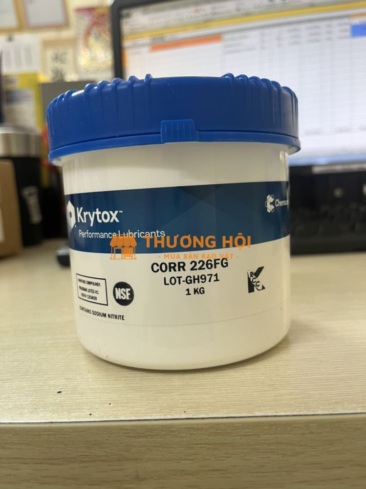 MỠ KRYTOX 226FG - GIẢI PHÁP BÔI TRƠN CHUYÊN DỤNG CHO SẢN XUẤT BAO BÌ GIẤY CARTON