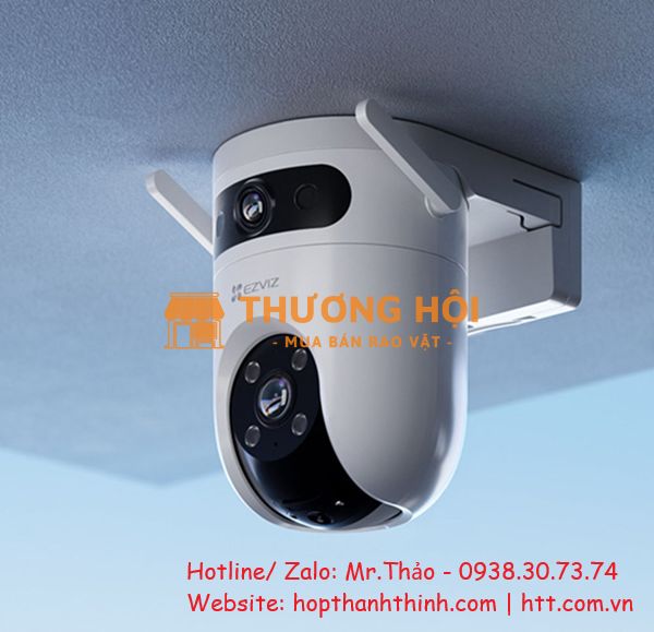 Camera WiFi Quay Quét Ống Kính Kép EZVIZ H9c Dual (5MP+5MP) Chính Hãng – Giám Sát Toàn Cảnh 2 Trong 1