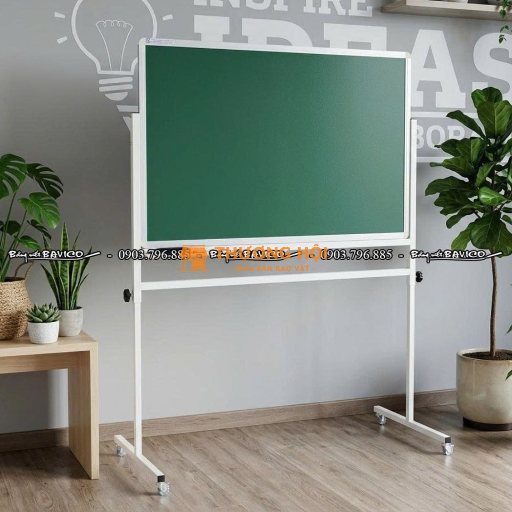 BẢNG XANH DI ĐỘNG CHÂN CHỮ T VIẾT PHẤN BAVICO – MỚI 100% CHÍNH HÃNG