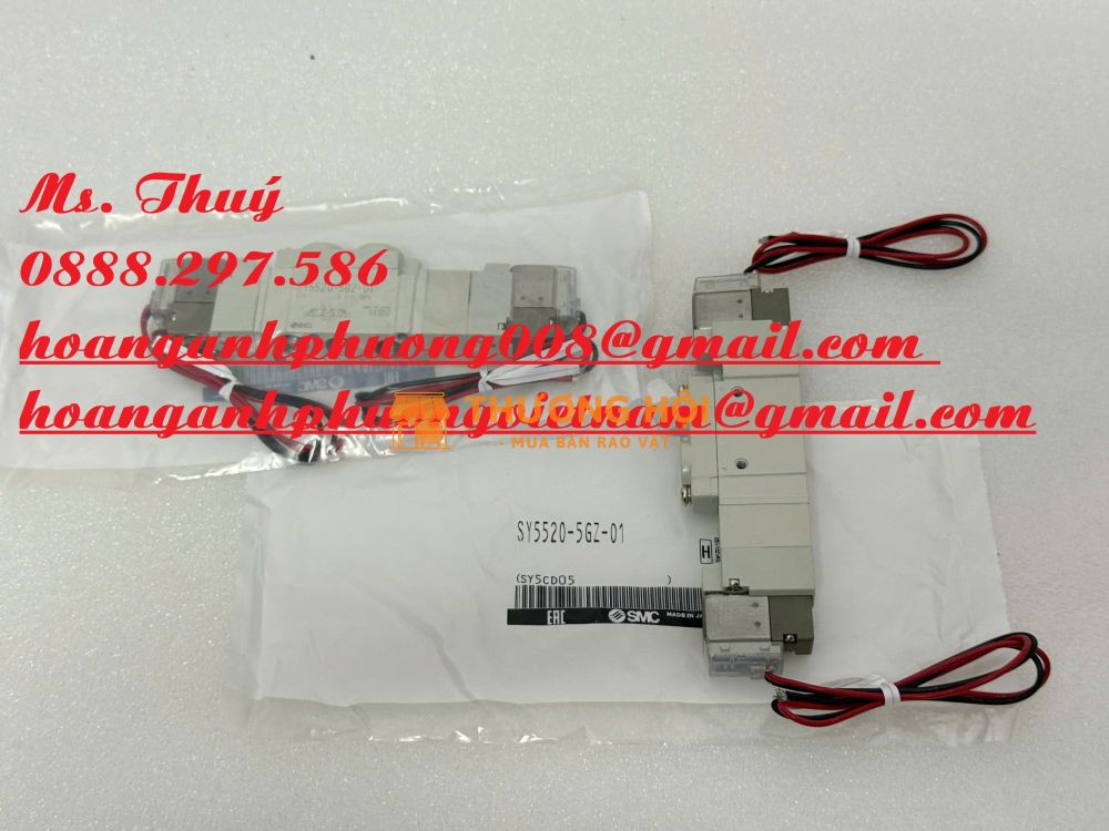 SMC SY5520-5GZ-01 - Van điện từ giá ưu đãi - Bình Dương