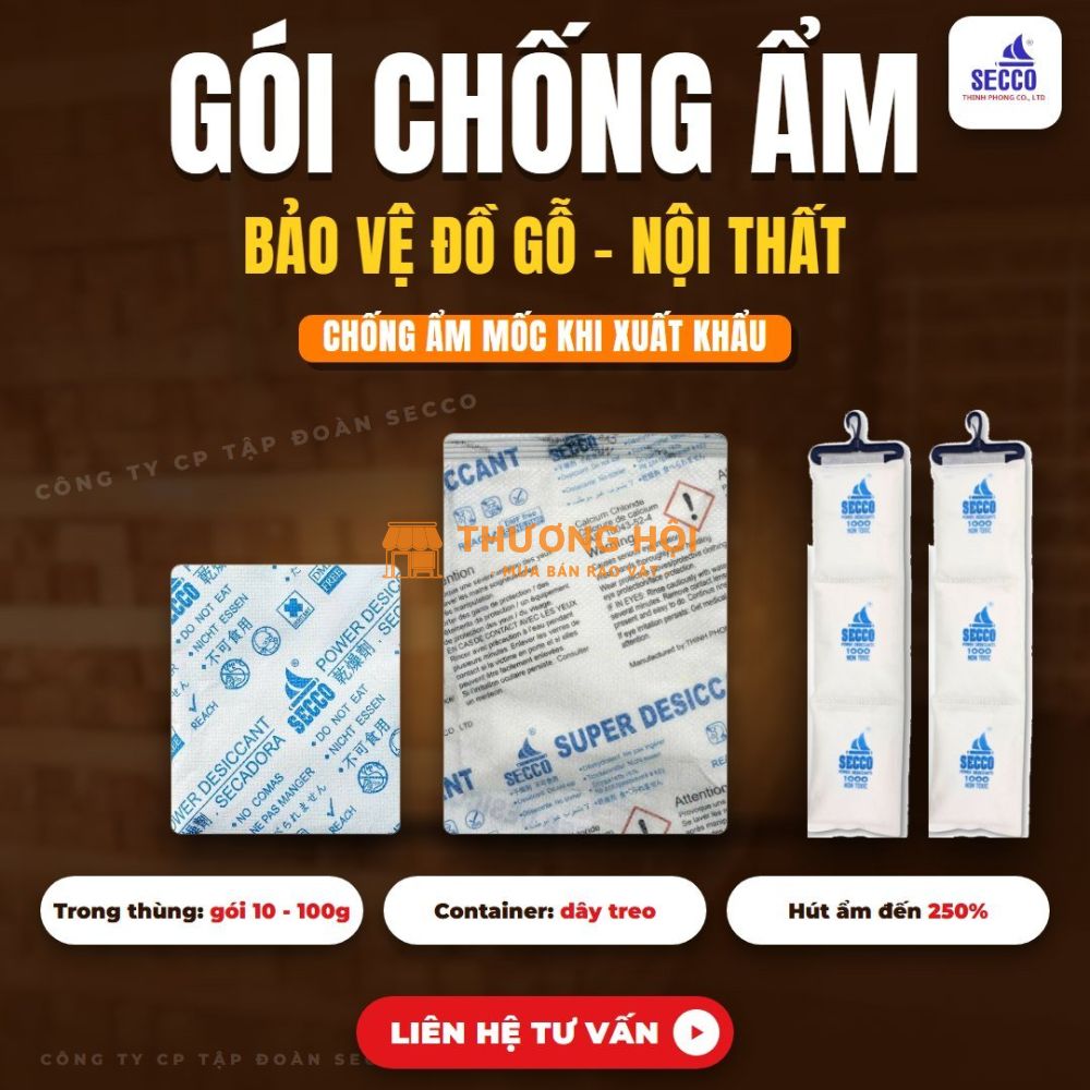Giải Pháp Hút Ẩm Cho Đồ Gỗ Khi Lưu Kho Và Vận Chuyển