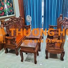 Dọn nhà thanh lý bộ bàn gỗ Hương tay 16