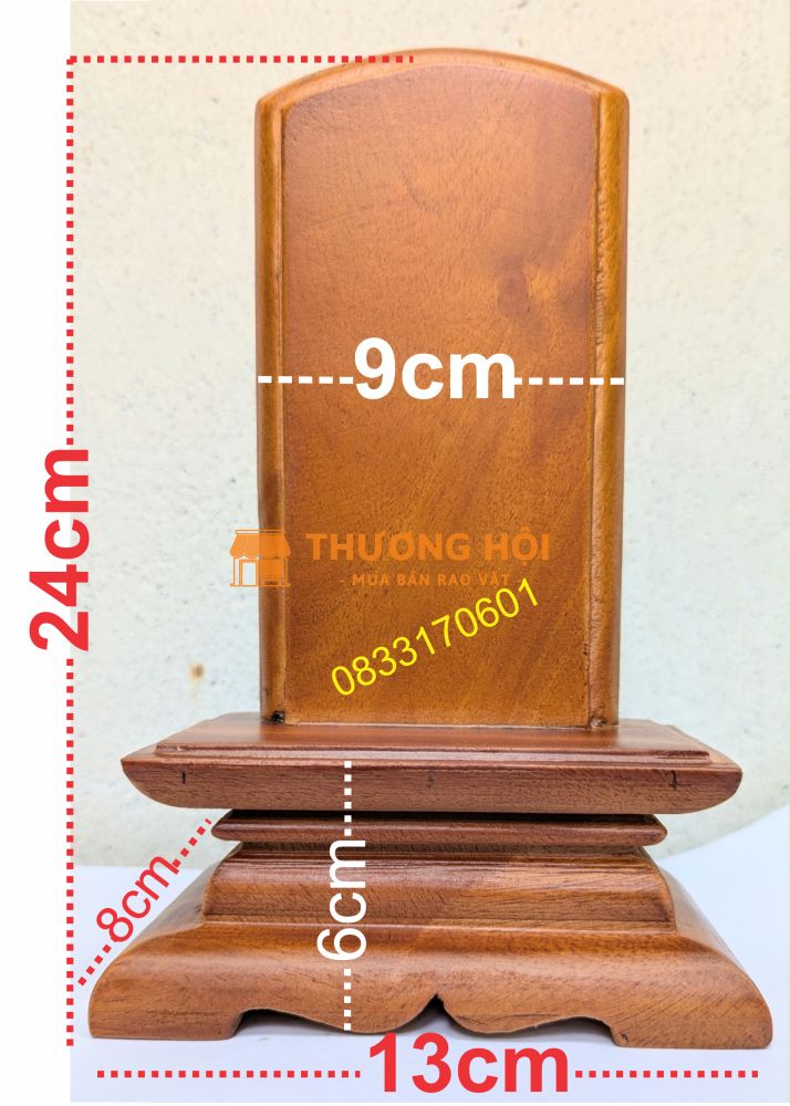 Bài vị đơn giản, bài vị nhỏ gọn, bài vị mẫu đẹp