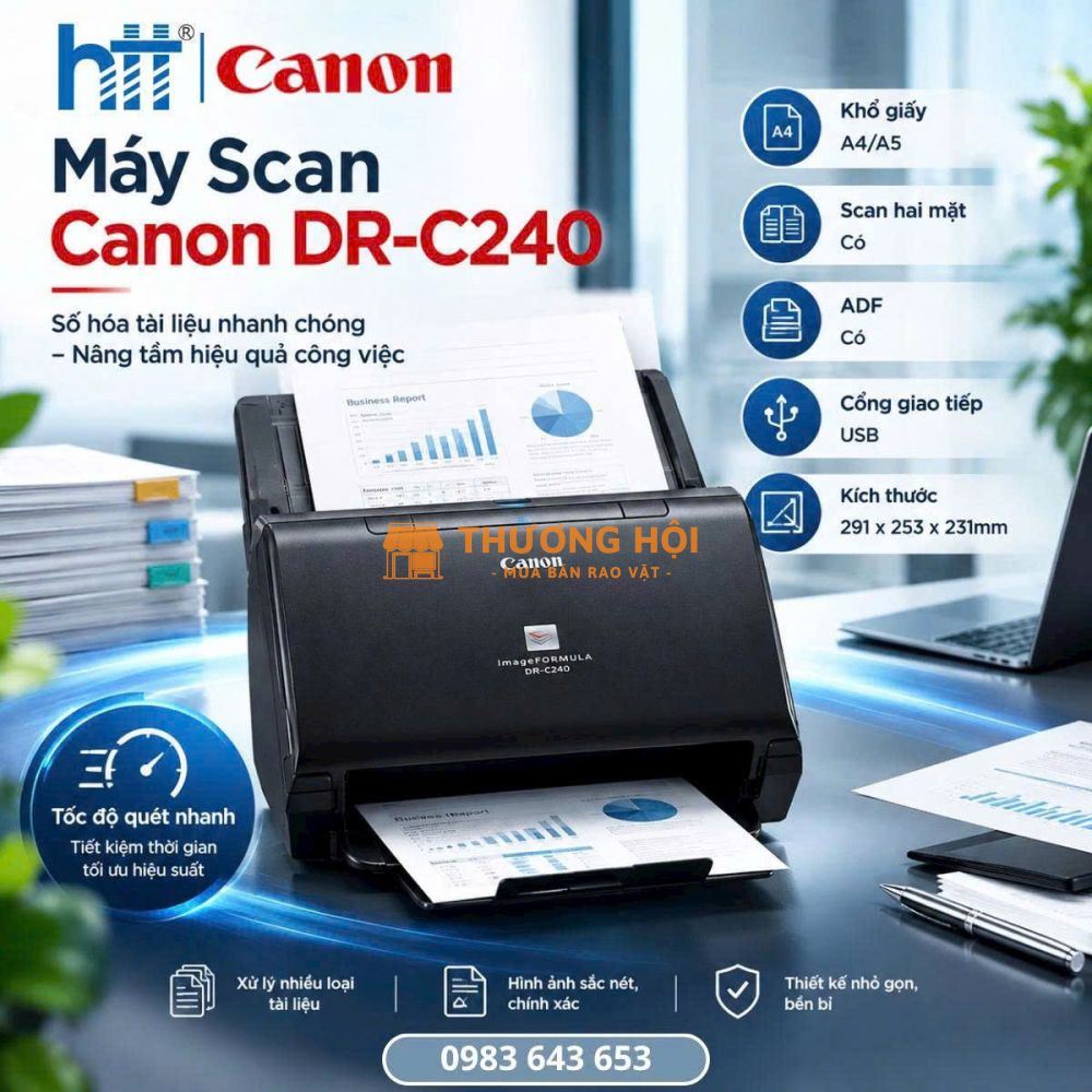Máy Scan Canon DR-C240
