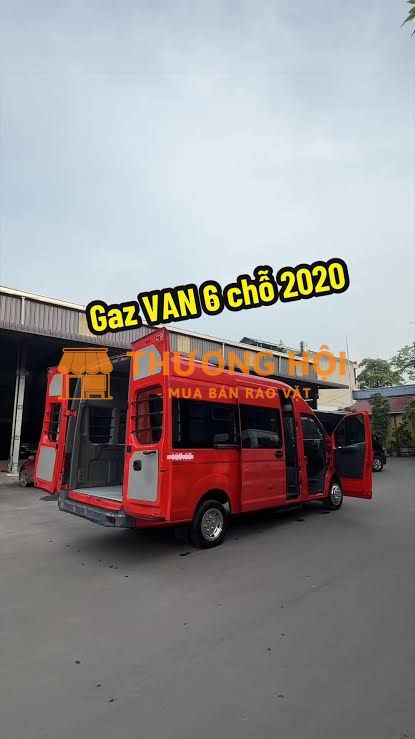 Gaz Van 2020 Đỏ Xe cứu hộ