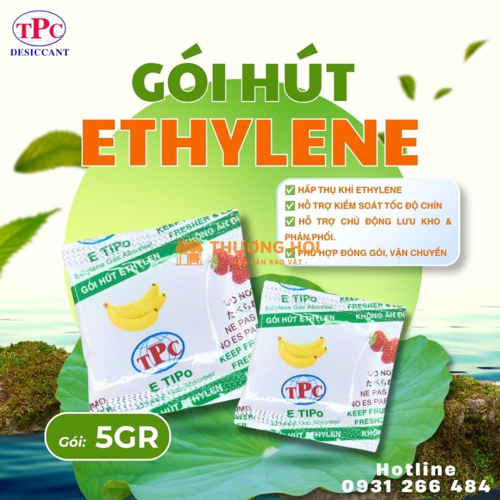 GÓI HÚT ETHYLENE ETIPO – HỖ TRỢ KIỂM SOÁT TRÁI CÂY CHÍN NHANH SAU THU HOẠCH