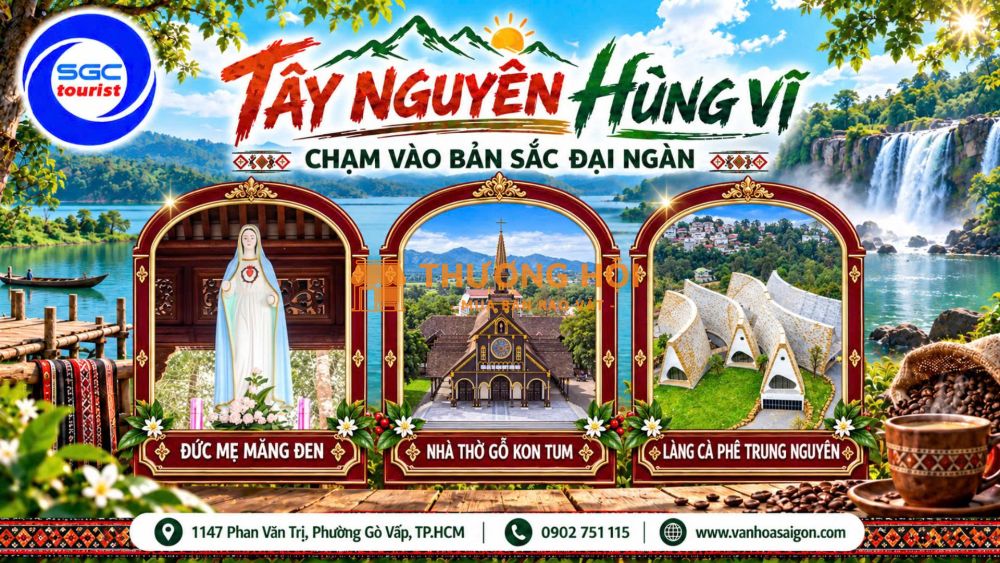 Măng Đen – Pleiku – Buôn Ma Thuột