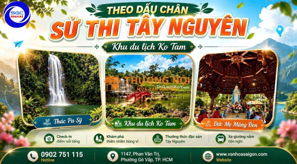Măng Đen - KonTum - Gia Lai - Buôn Mê 3N3Đ