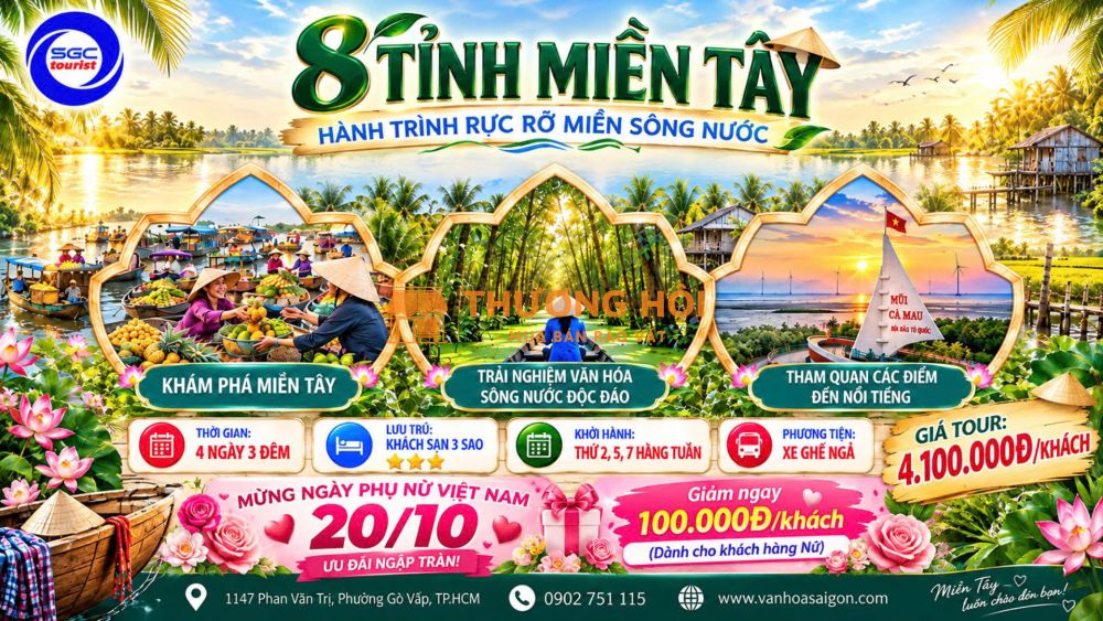 Miền Tây 4N3Đ