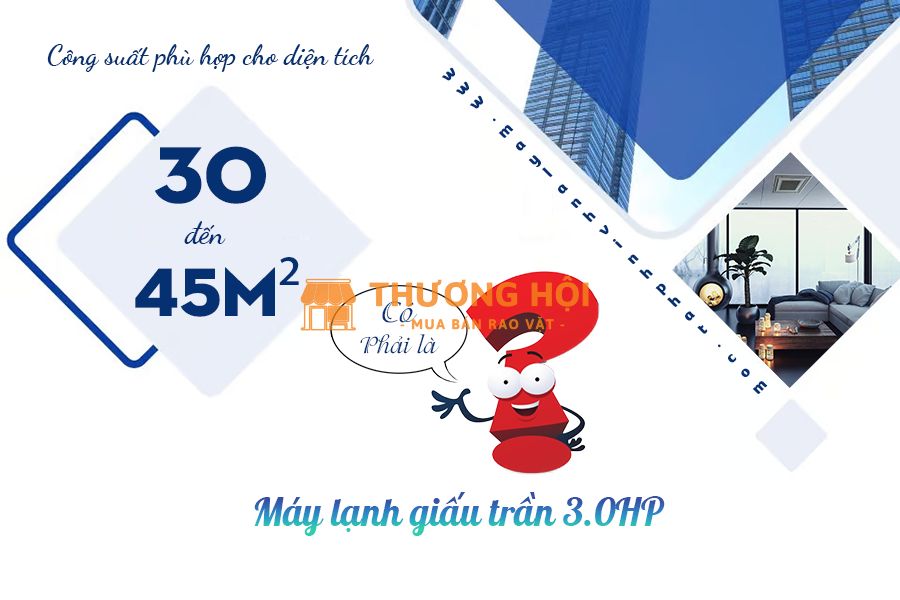 Lắp đặt chuyên nghiệp cho Điều hòa giấu trần 3HP (Inverter, Non-Inverter)
