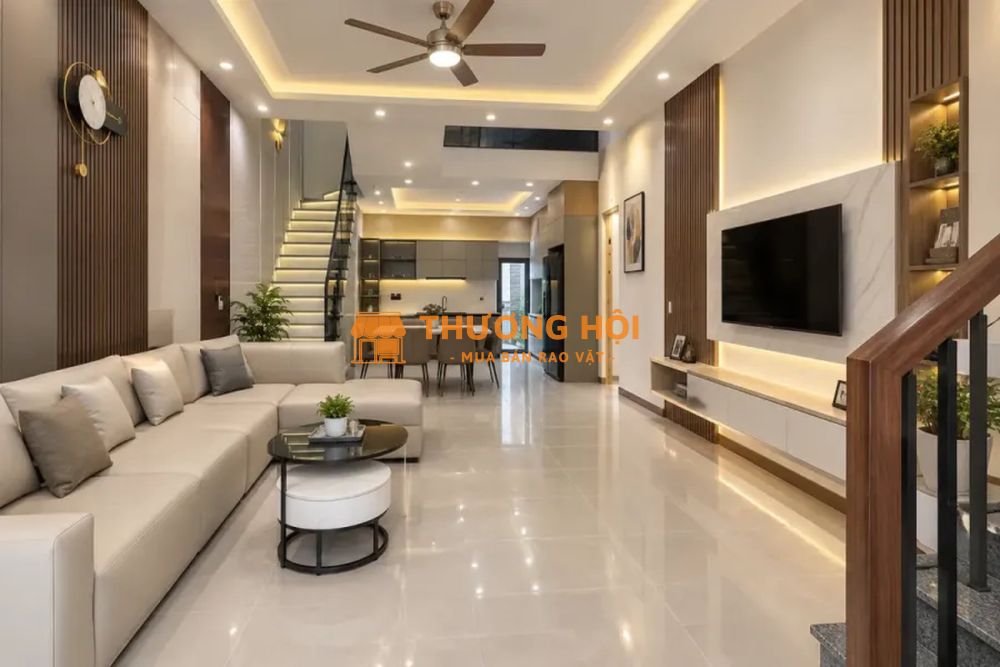 Thi Công Nội Thất Nhà Phố 3 Tầng – Sản Xuất Trực Tiếp Tại Xưởng