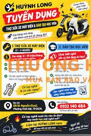 HUỲNH LONG TUYỂN THỢ SỬA XE MÁY ĐIỆN VÀ ĐÀO TẠO HỌC VIÊN