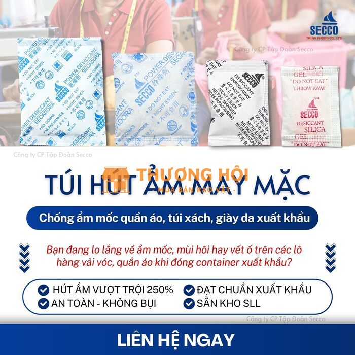 Gói Hút Ẩm Silicagel Cho Ngành May Mặc: Cách Chọn Và Sử Dụng