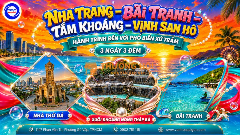💙 TOUR NHA TRANG 3 NGÀY 3 ĐÊM