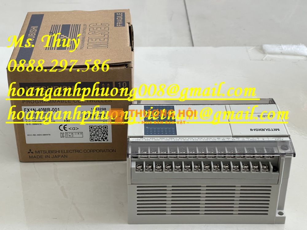 Bộ lập trình PLC Mitsubishi FX1N-40MR-001 - Thiết bị giá tốt