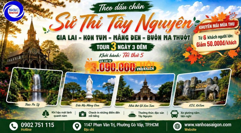 Măng Đen - KonTum - Gia Lai - Buôn Mê