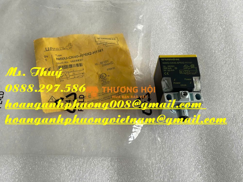 New - Cảm biến Turck NI50U-CK40-AP6X2-H1141