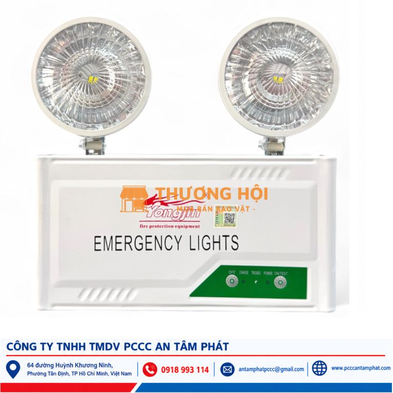 Đèn Chiếu Sáng Khẩn Cấp YONGJIN YJ-1069/ Trung Quốc – Tem